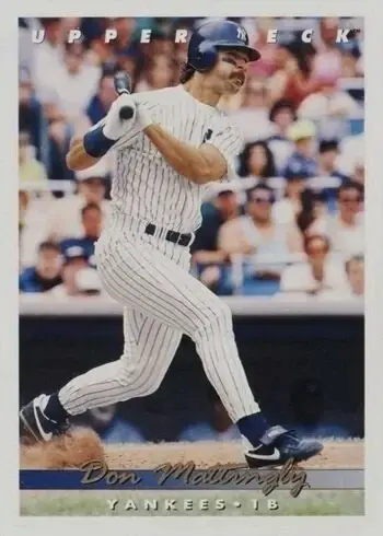 1993 Upper Deck #134 Don Mattingly Baseball Card