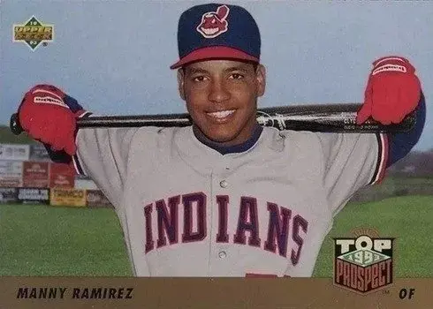 1993 Upper Deck #433 Manny Ramirez Rookie Card