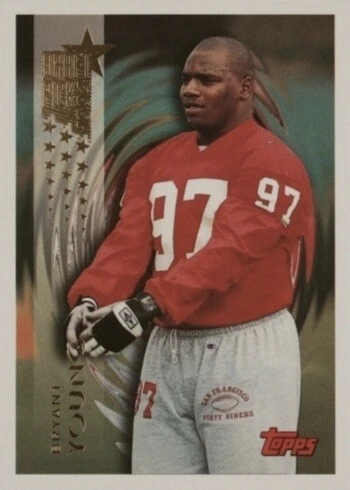 1994 Topps #356 Bryant Young Rookie Card