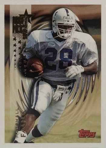 1994 Topps #445 Marshall Faulk Rookie Card