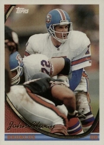 1994 Topps #540 John Elway Football Card