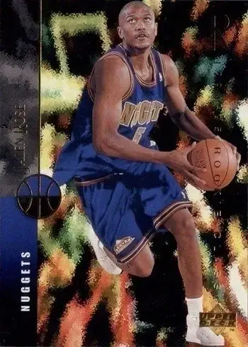1994 Upper Deck #159 Jalen Rose Rookie Card