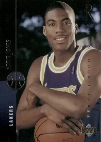 1994 Upper Deck #166 Eddie Jones Rookie Card