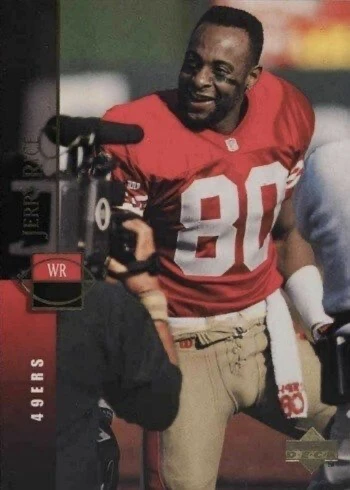 1994 Upper Deck #205 Jerry Rice Football Card