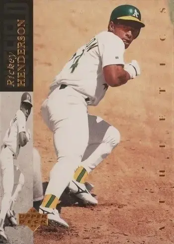1994 Upper Deck #60 Rickey Henderson Baseball Card