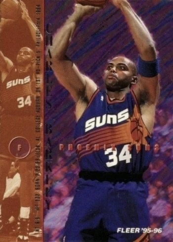 1995 Fleer #142 Charles Barkley Basketball Card