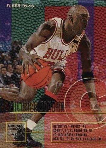 1995 Fleer #22 Michael Jordan Basketball Card