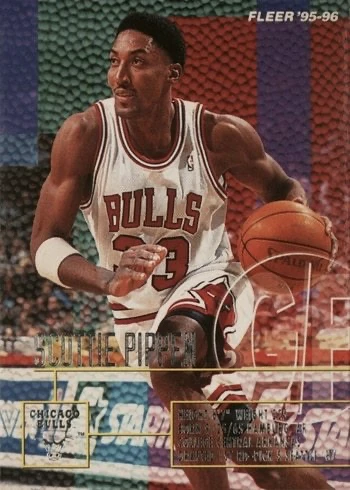 1995 Fleer #26 Scottie Pippen Basketball Card