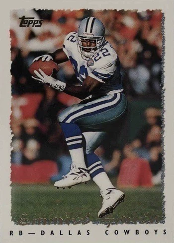 1995 Topps #330 Emmitt Smith Football Card