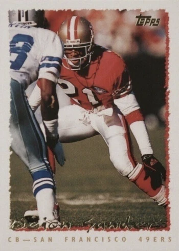 1995 Topps #353 Deion Sanders Football Card