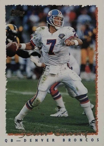 1995 Topps #400 John Elway Football Card