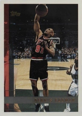 1997 Topps #106 Dennis Rodman Basketball Card