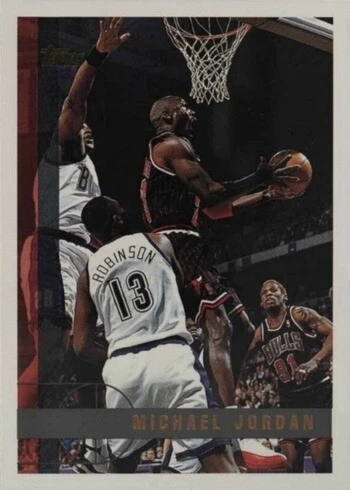 1997 Topps #123 Michael Jordan Basketball Card