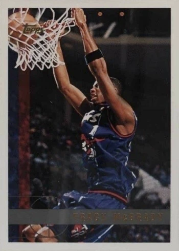 1997 Topps #125 Tracy McGrady Rookie Card