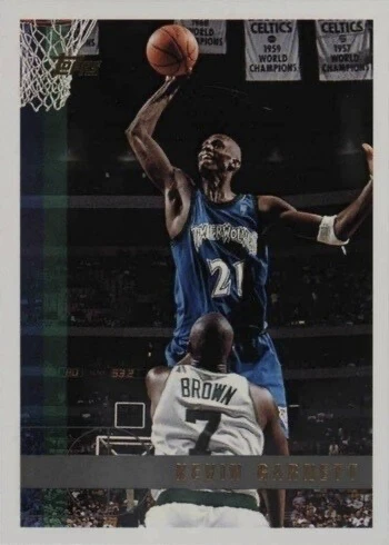 1997 Topps #148 Kevin Garnett Basketball Card
