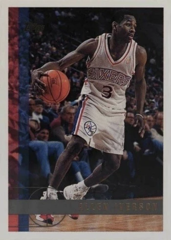 1997 Topps #54 Allen Iverson Basketball Card