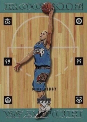 1998 Upper Deck #313 Mike Bibby Rookie Card