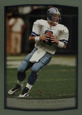 1999 Topps #245 Troy Aikman Football Card