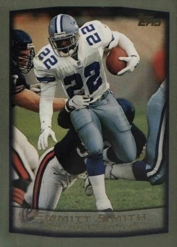 1999 Topps #50 Emmitt Smith Football Card