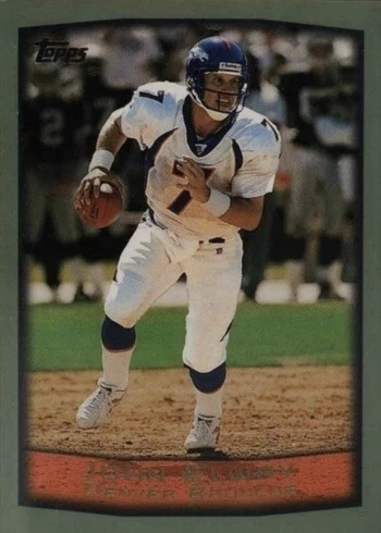 1999 Topps #90 John Elway Football Card