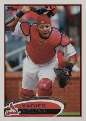 2012 Topps #174 Yadier Molina Baseball Card