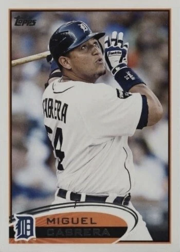 2012 Topps #200 Miguel Cabrera Baseball Card