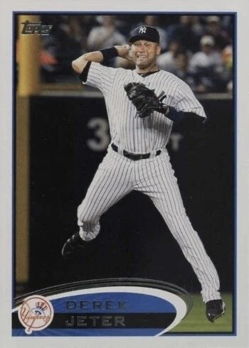 2012 Topps #30 Derek Jeter Baseball Card