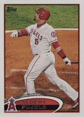 2012 Topps #331 Albert Pujols Baseball Card