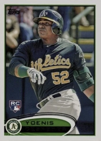 2012 Topps #396 Yoenis Cespedes Rookie Card