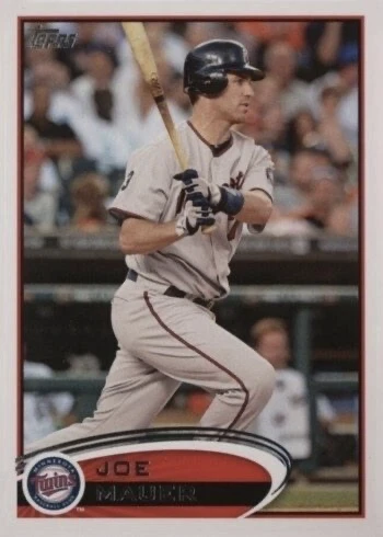2012 Topps #535 Joe Mauer Baseball Card