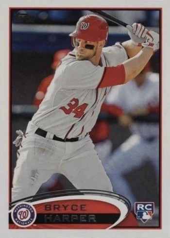 2012 Topps #661 Bryce Harper Rookie Card