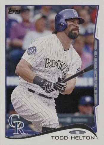 2014 Topps #17 Todd Helton Baseball Card