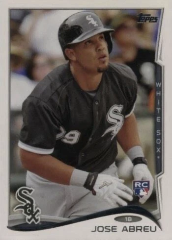 2014 Topps #496 Jose Abreu Rookie Card
