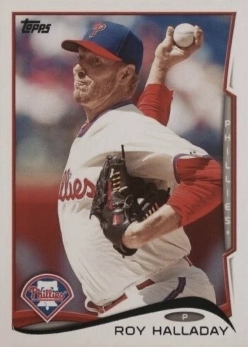 2014 Topps #565 Roy Halladay Baseball Card