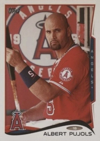 2014 Topps #625 Albert Pujols Baseball Card
