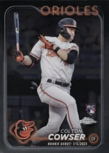 2024 Topps Chrome Update #USC154 Colton Cowser Baseball Card