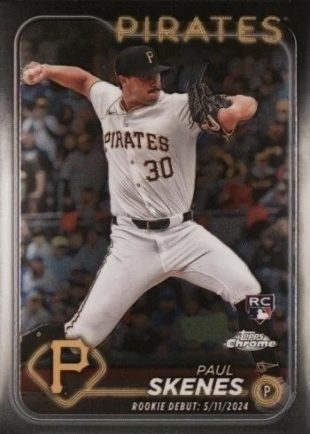 2024 Topps Chrome Update #USC27 Paul Skenes Baseball Card