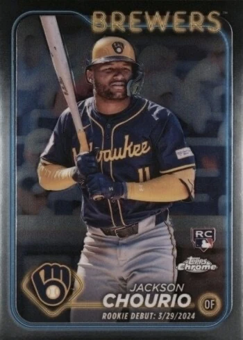 2024 Topps Chrome Update #USC30 Jackson Chourio Baseball Card