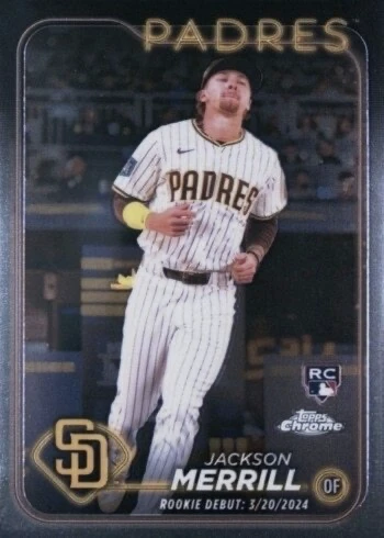 2024 Topps Chrome Update #USC57 Jackson Merrill Baseball Card