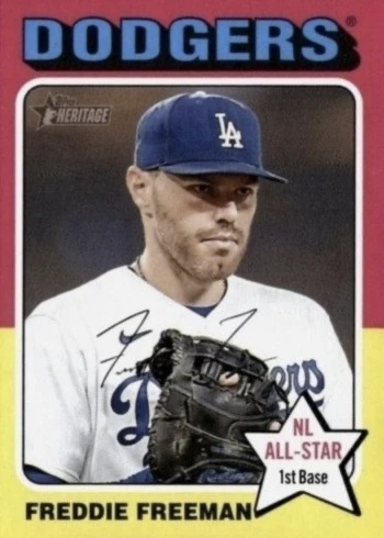 2024 Topps Heritage #248 Freddie Freeman Baseball Card