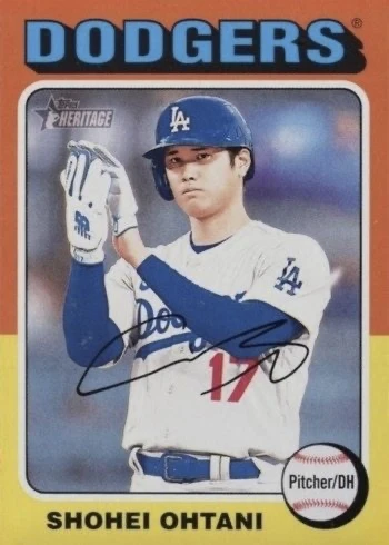 2024 Topps Heritage #371 Shohei Ohtani Baseball Card