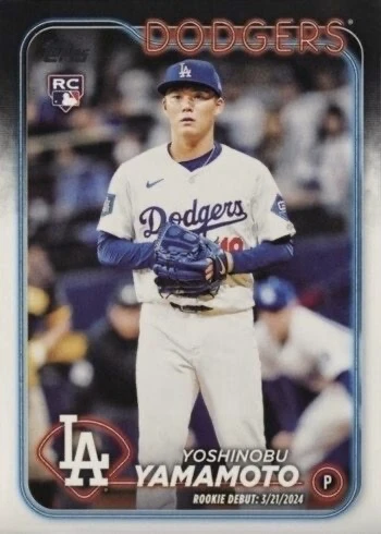 2024 Topps Update #US149 Yoshinobu Yamamoto Baseball Card