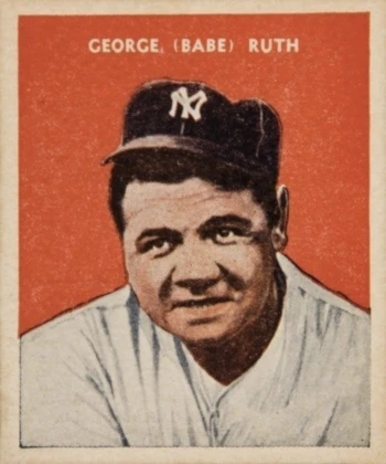 1932 U.S. Caramel #32 Babe Ruth Baseball Card