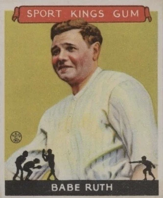 1933 Goudey Sport Kings #2 Babe Ruth Baseball Card