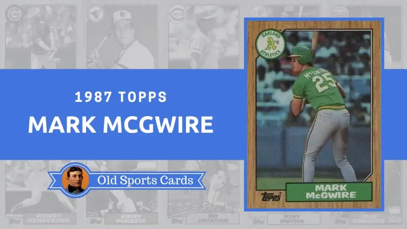 1987 Topps Mark McGwire