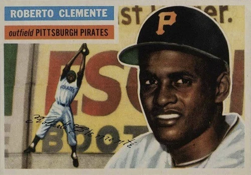 1956 Topps #33 Roberto Clemente Baseball Card