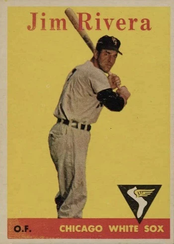 1958 Topps #11 Jim Rivera Baseball Card