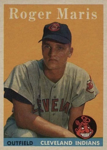 1958 Topps #47 Roger Maris Rookie Card