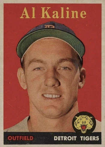 1958 Topps #70 Al Kaline Baseball Card