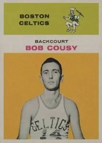 1961 Fleer #10 Bob Cousy Basketball Card